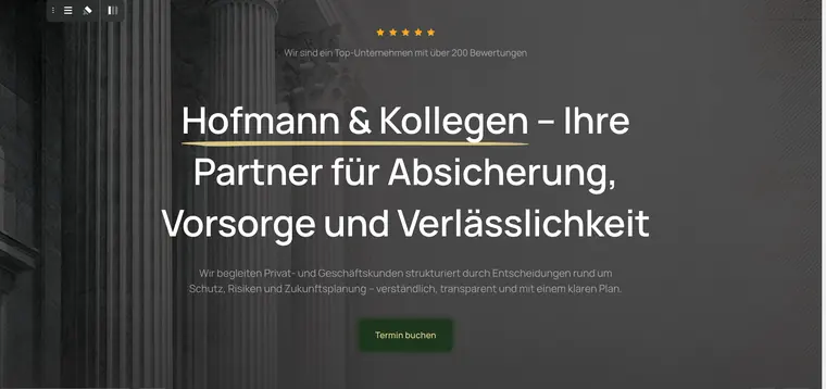 Hofmann & Kollegen advisory site