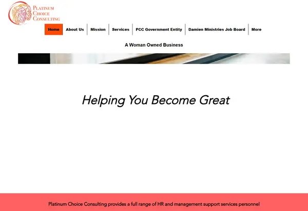 Platinum Choice Consulting staffing website